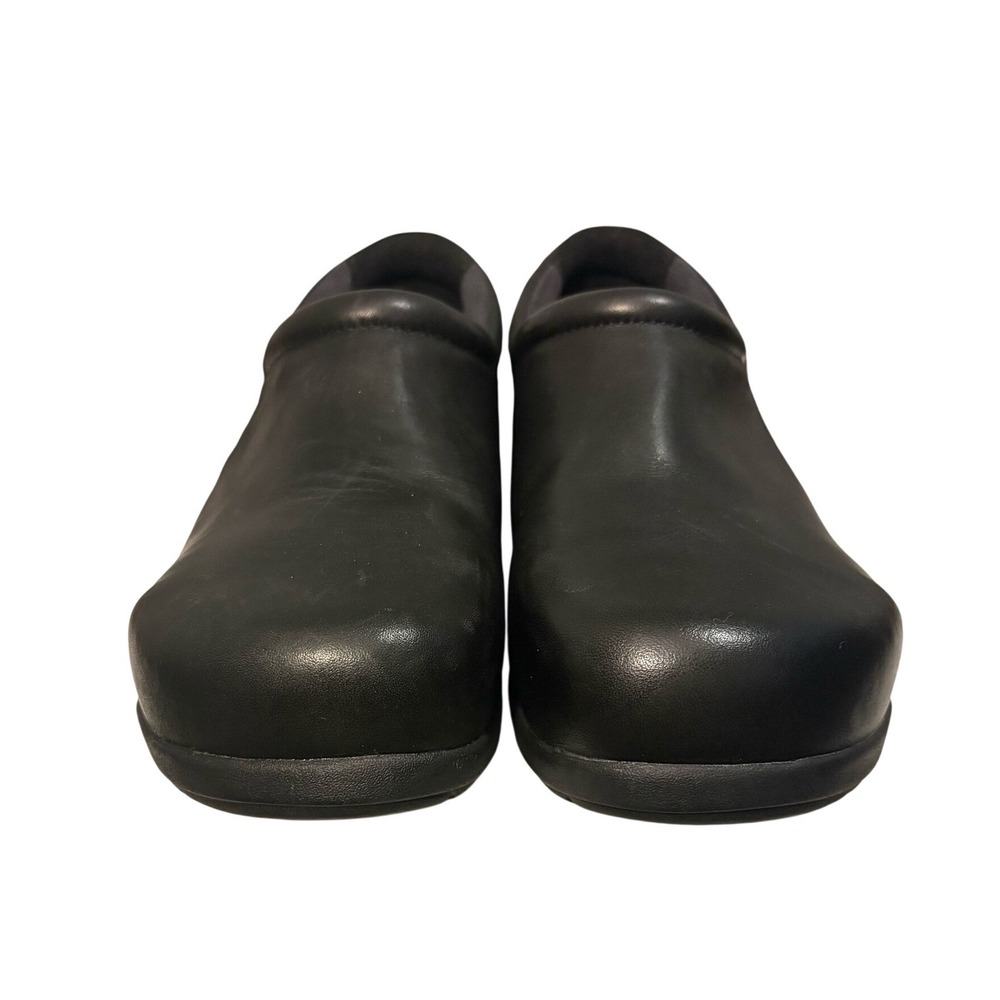 Timberland‎ PRO Renova Professional Black Leather Clogs ESD Womens 10W 87528 - Picture 4 of 7